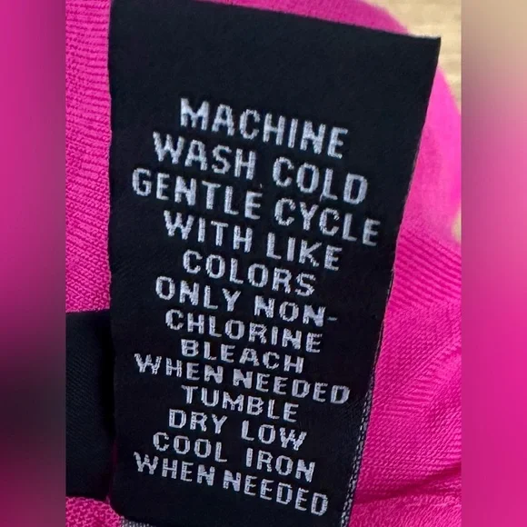 INC by Macys Pink Short Dolman Sleeve Blouse - Picture 5 of 7